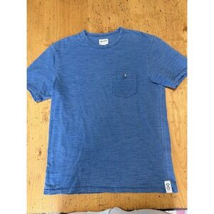 Todd Snyder Shirt Mens Medium Heather Blue Pocket Tee Casual